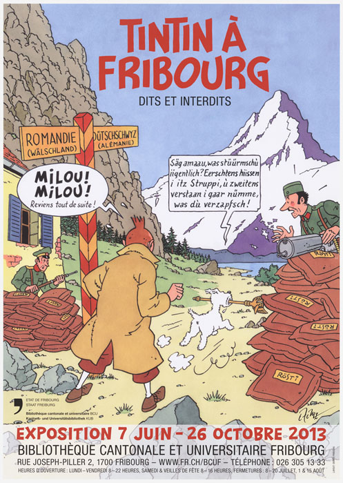 Tim und Struppi in Freiburg: Sagen und Unsägliches 