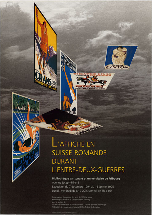 L’affiche en Suisse romande dans l’Entre-deux-guerres