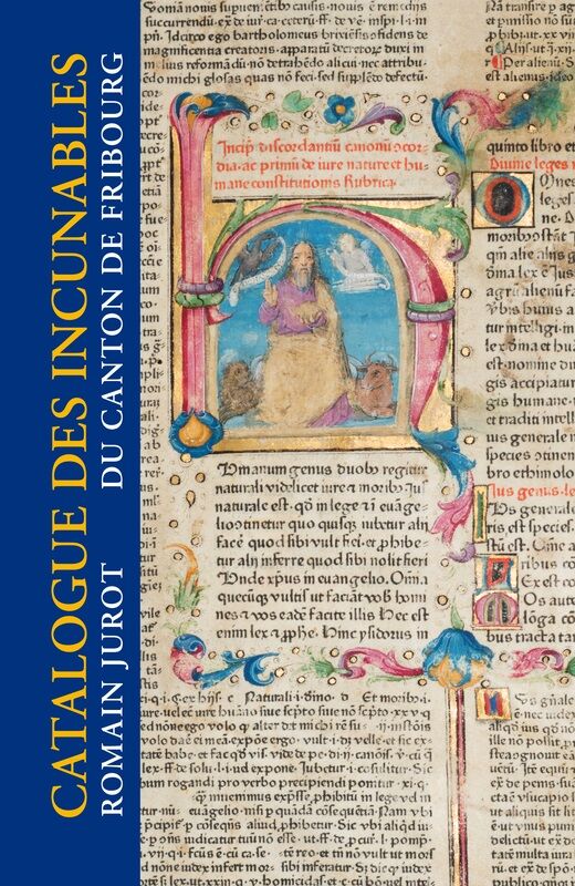 Catalogue des incunables du canton de Fribourg