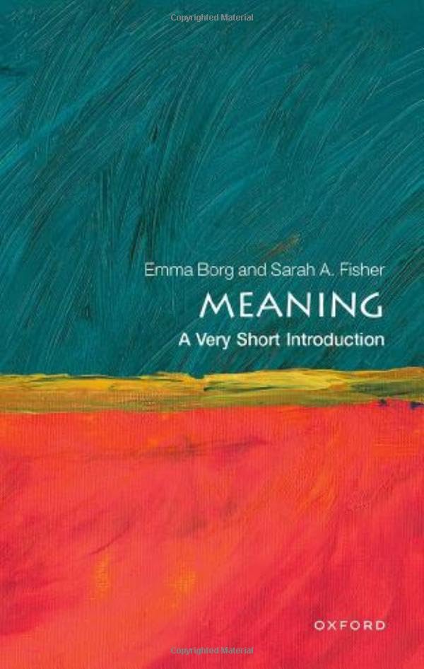 Meaning<br>a very short introduction