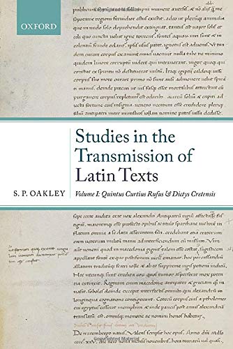 Studies in the transmission of Latin texts