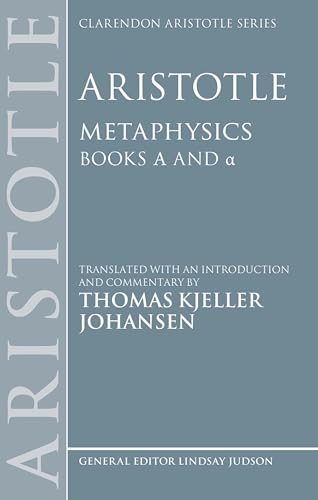 Metaphysics, Books A and α