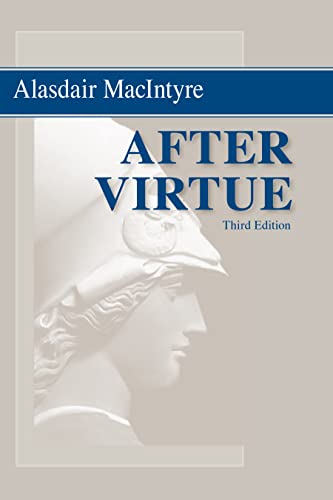 After virtue<br>a study in moral theory