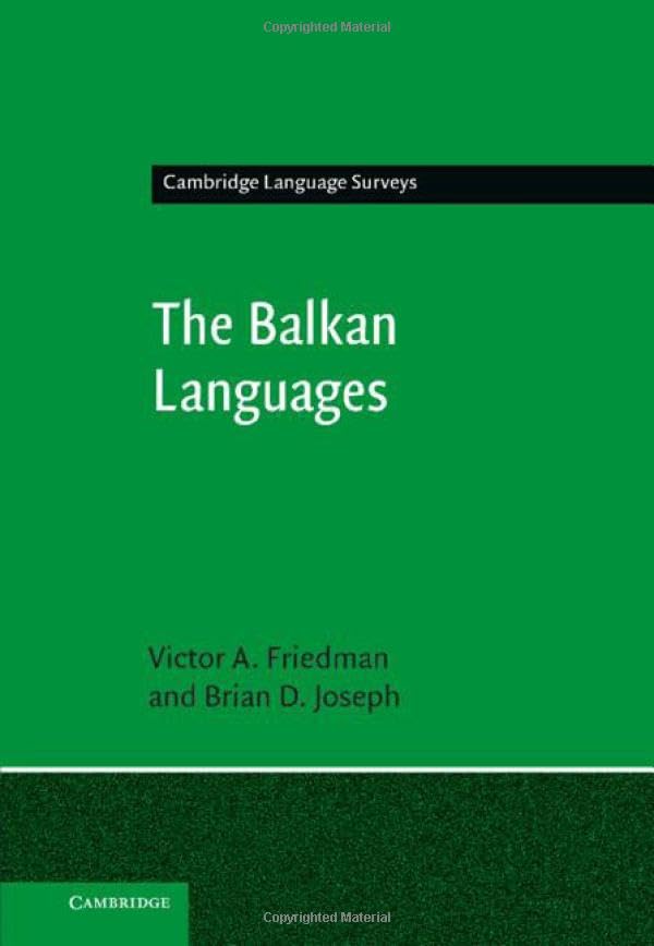 The Balkan languages