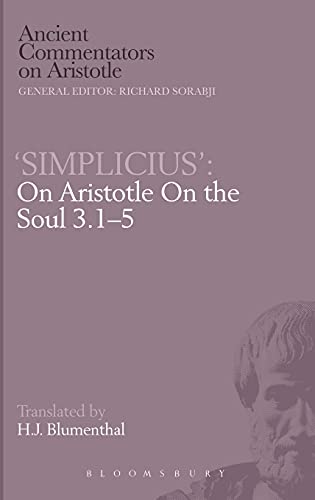 On Aristotle On the soul 3.1-5