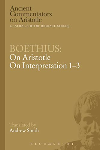 On Aristotle On interpretation 1-3