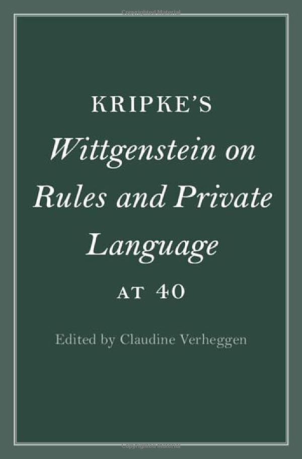 Kripke's Wittgenstein on rules and private language at 40