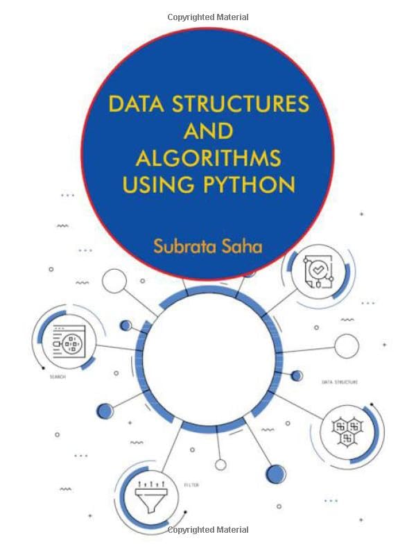 Data structures and algorithms using Python
