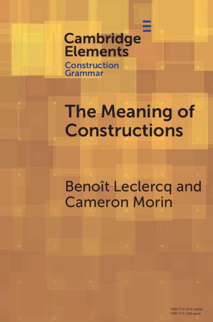 The meaning of constructions