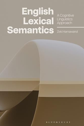 English lexical semantics<br>a cognitive linguistics approach