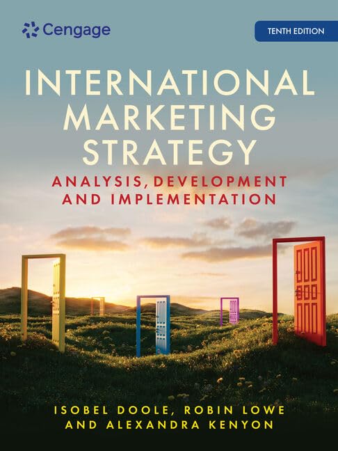 International marketing strategy<br>analysis, development and...
