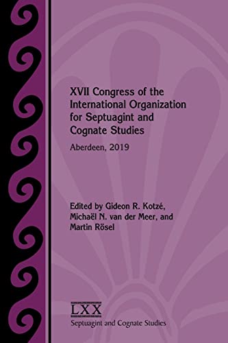 XVII Congress of the International Organization for Septuagi...