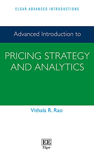 Advanced introduction to pricing strategy and analytics
