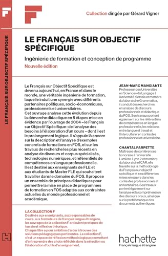 Le français sur objectif spécifique<br>ingénierie de formatio...