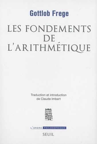 Les fondements de l'arithmétique<br>recherche logico-mathémat...