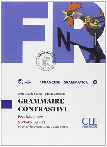 Grammaire contrastive<br>pour italophones<br>niveaux A1-B2