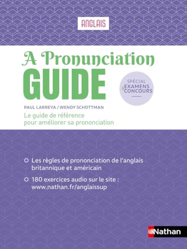 A pronunciation guide<br>anglais