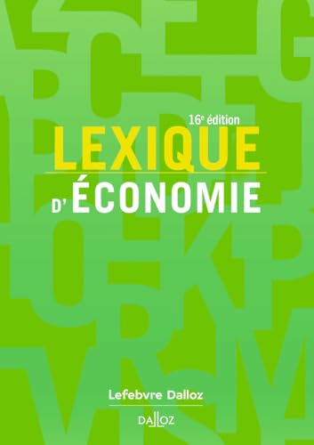 Lexique d'économie