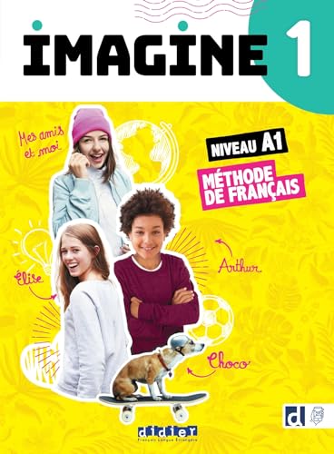 Imagine 1<br>méthode de français<br>niveau A1