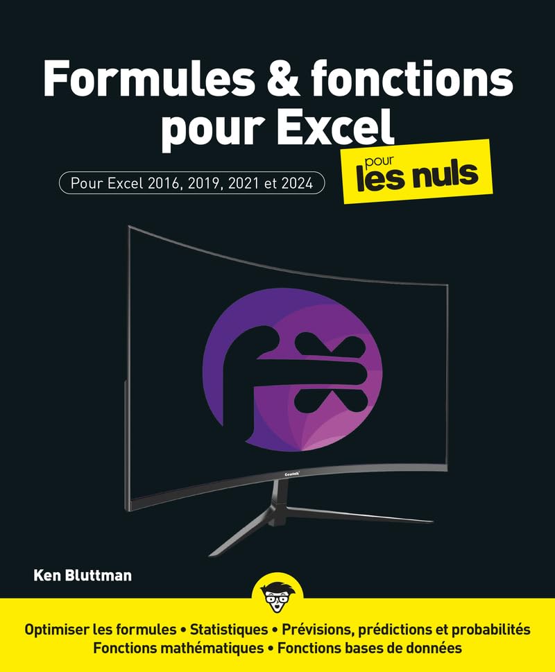 Formules & fonctions pour Excel pour les nuls<br>pour Excel 2...