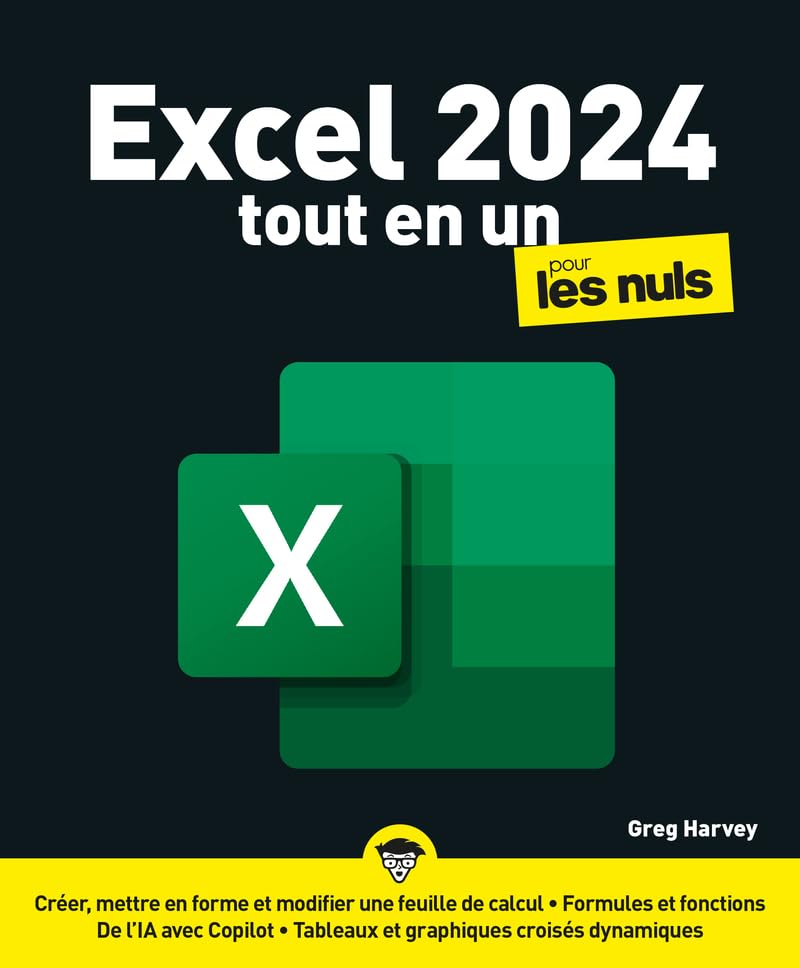 Excel 2024 pour les nuls<br>tout en un