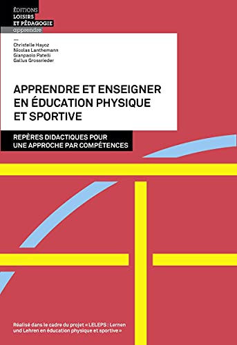 Apprendre et enseigner en éducation physique et sportive<br>r...