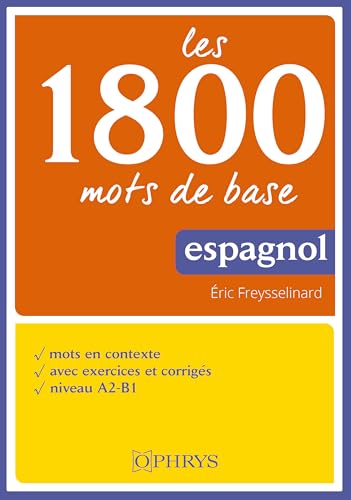 Espagnol<br>les 1800 mots de base