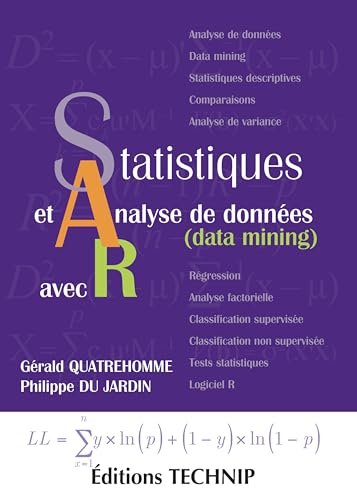 Statistiques et analyse de données (data mining) avec R