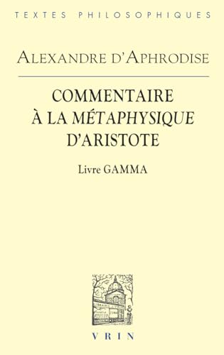 Commentaire à la Métaphysique d'Aristote