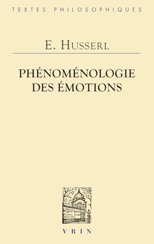 Phénoménologie des émotions