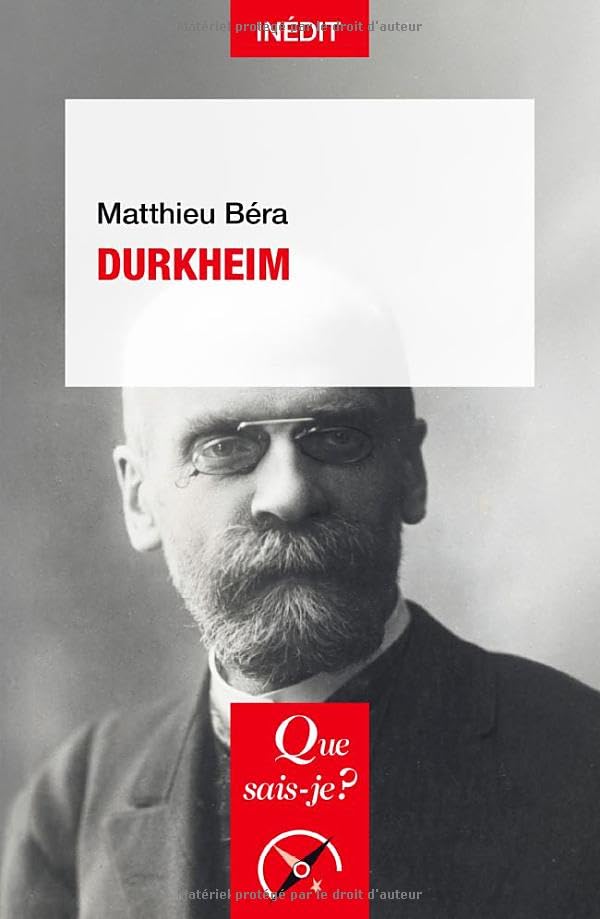 Durkheim<br>fondateur de la sociologie