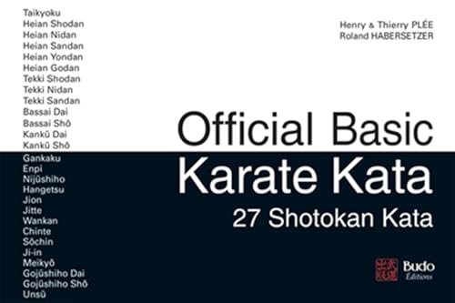 Official basic karate kata<br>27 shotokan kata
