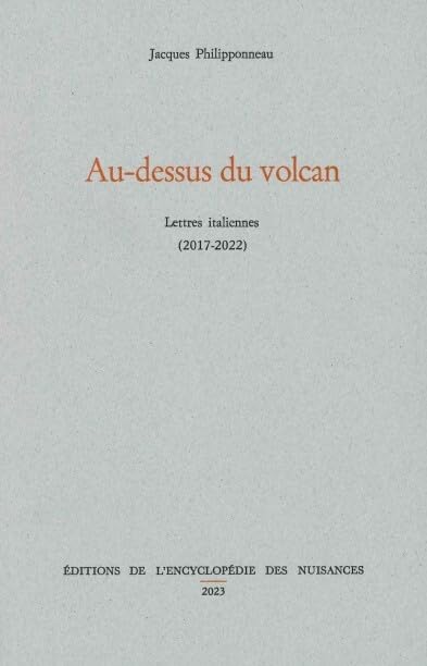 Au-dessus du volcan<br>lettres italiennes (2017-2022)