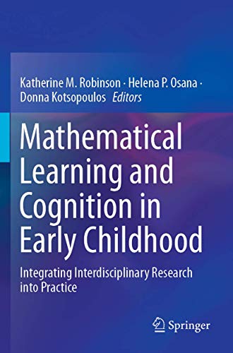 Mathematical Learning and Cognition in Early Childhood<br>Int...