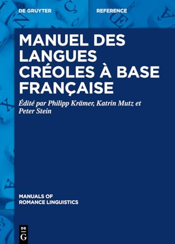 Manuel des langues créoles à base française