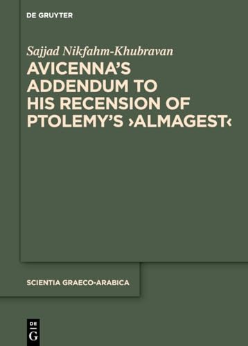 Avicenna's addendum to his recension of Ptolemy's 'Almagest'