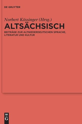 Altsächsisch<br>Beiträge zur altniederdeutschen Sprache, Lite...