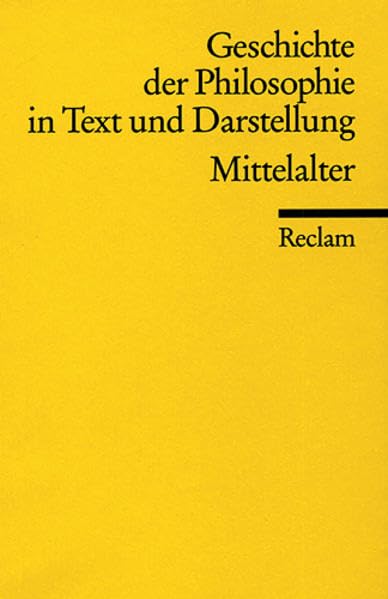 Geschichte der Philosophie in Text und Darstellung Band 2.  ...