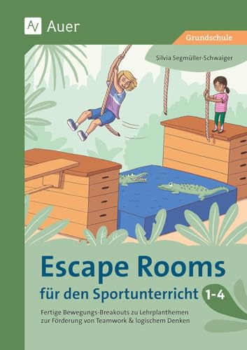 Escape Rooms für den Sportunterricht 1-4. <br>fertige Bewegu...