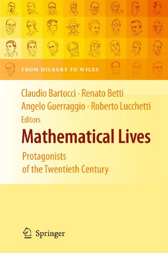 Mathematical lives<br>protagonists of the Twentieth Century f...