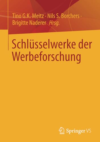 Schlüsselwerke der Werbeforschung