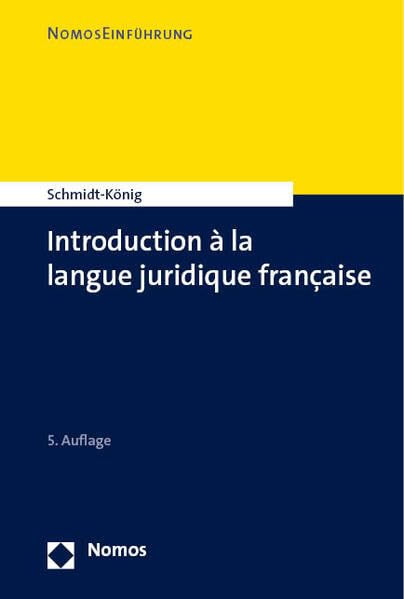 Introduction à la langue juridique française