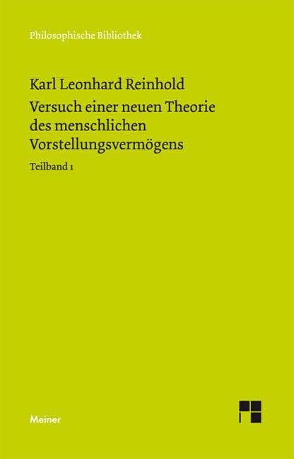 Versuch einer neuen Theorie des menschlichen Vorstellungsver...