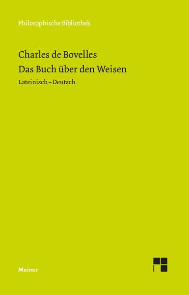 Das Buch über den Weisen<br>Lateinisch-Deutsch