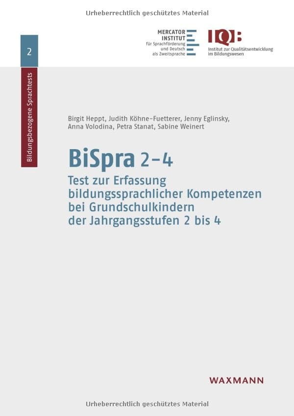 BiSpra 2-4<br>Test zur Erfassung bildungssprachlicher Kompete...