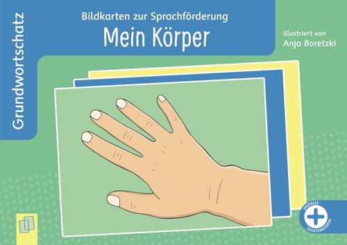 Bildkarten zur Sprachförderung - Mein Körper<br>Grundwortsc...