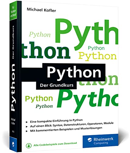 Python<br>der Grundkurs