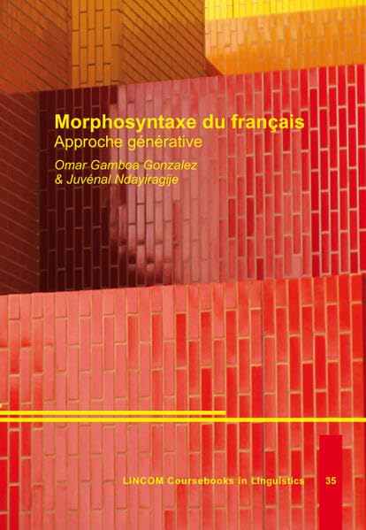 Morphosyntaxe du français<br>approche générative