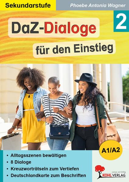 DaZ-Dialoge für den Einstieg 2.  A2/B1 <br>-Alltagsszenen bew...