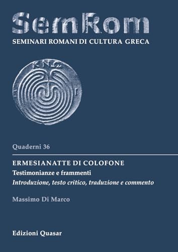 Ermesianatte di Colofone<br>testimonianze e frammenti